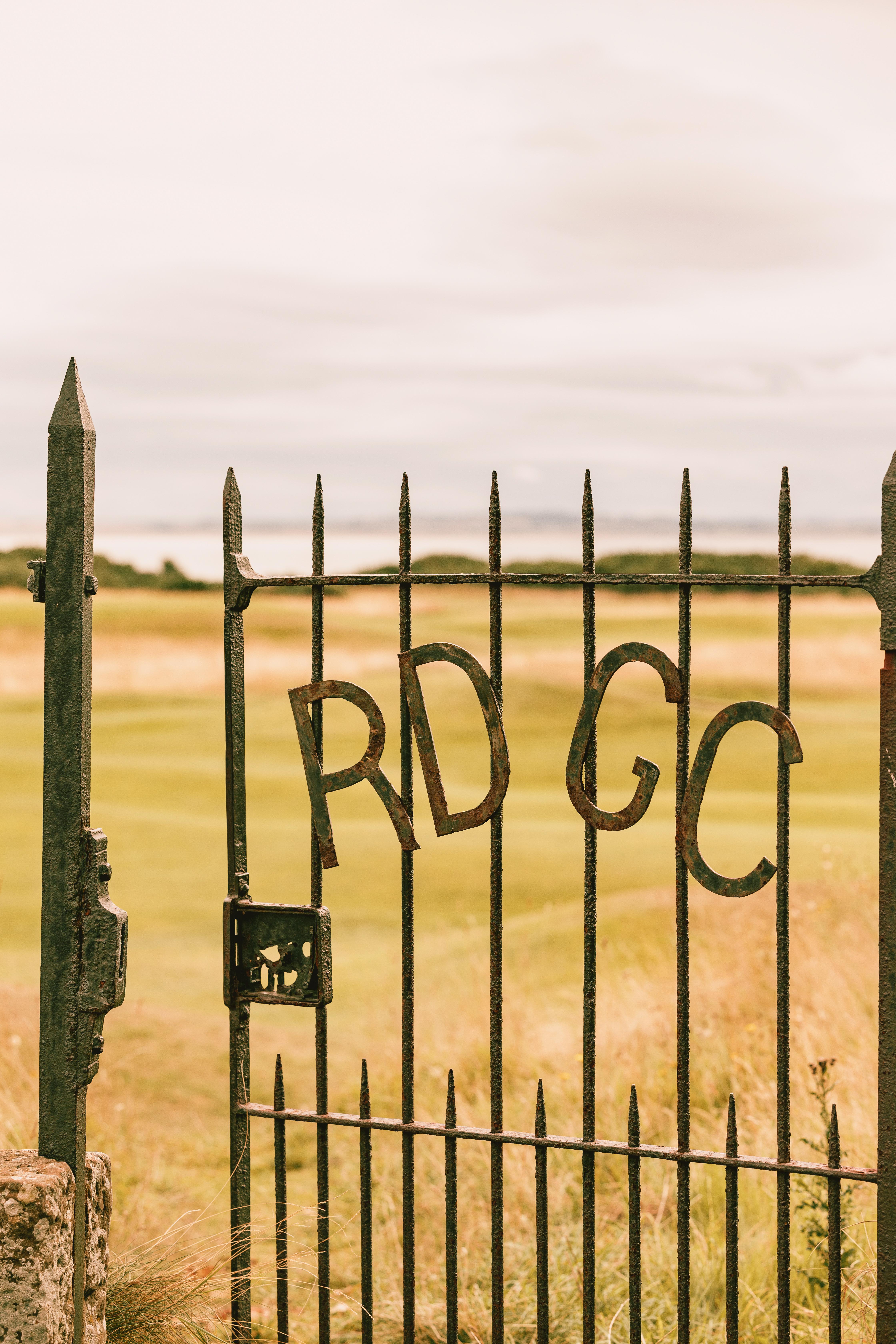 Dornoch Station Hotel Exterior photo The club's initials on the entrance gate